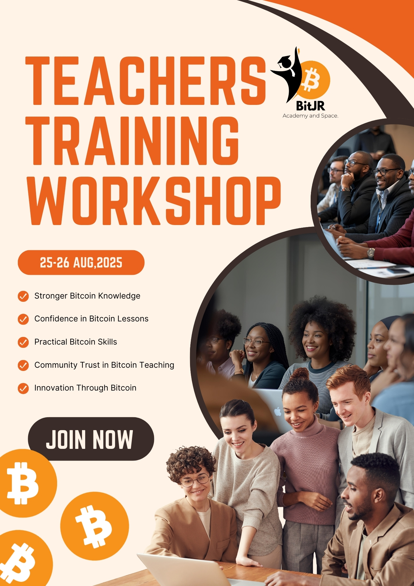 BJAS Local School's Teachers' Training Flyer